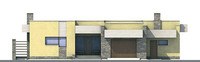 Изображение фасада 1 :: Проект коттеджа 70-95
