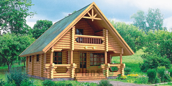 Фото проекта деревянного дома 10-76