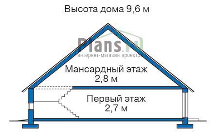 Высота этажей в проекте деревянного дома 10-28
